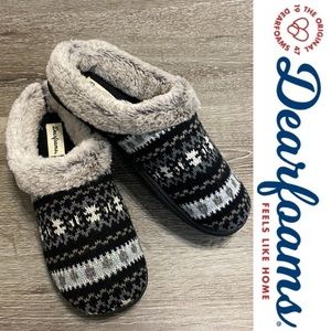 NEW WITHOUT TAGS! Dearfoam | Fairisle Slippers